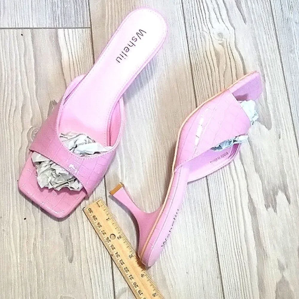 (9-3882)  Wsheliu Sandals  Sz 42 (11.5)